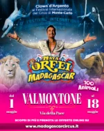 🎪 𝐈𝐥 𝐂𝐢𝐫𝐜𝐨 𝐩𝐢𝐮̀ 𝐆𝐫𝐚𝐧𝐝𝐞 𝐝'𝐈𝐭𝐚𝐥𝐢𝐚 arriva a #VALMONTONE
𝑁𝑢𝑜𝑣𝑜 𝑠𝑝𝑒𝑡𝑡𝑎𝑐𝑜𝑙𝑜 2025!
𝐌𝐚𝐲𝐚 𝐎𝐫𝐟𝐞𝐢 𝐌𝐚𝐝𝐚𝐠𝐚𝐬𝐜𝐚𝐫 𝐂𝐢𝐫𝐜𝐮𝐬 presenta il grande carosello di animali esotici vincitore al 𝗙𝗲𝘀𝘁𝗶𝘃𝗮𝗹 𝗜𝗻𝘁𝗲𝗿𝗻𝗮𝘇𝗶𝗼𝗻𝗮𝗹𝗲 𝗱𝗲𝗹 𝗖𝗶𝗿𝗰𝗼 𝗱𝗶 𝗠𝗼𝗻𝘁𝗲-𝗖𝗮𝗿𝗹𝗼 🦒🐘🐫
...................................................
📆 dal 1 al 18 maggio
📍 Via della Pace
Vieni anche tu a vivere tutta la magia del Grande Circo con 𝟭𝟯 𝗥𝗲𝗰𝗼𝗿𝗱 𝗠𝗼𝗻𝗱𝗶𝗮𝗹𝗶!
💻 www.madagascarcircus.it

#circus #circoorfei #circomadagascar #circoasenigallia #eventisenigallia #bambinisenigallia #offertecirco #scontocircoorfei #circusticket #circo #senigallia